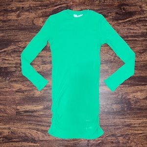 Bodycon Mini Green Dress NWOT